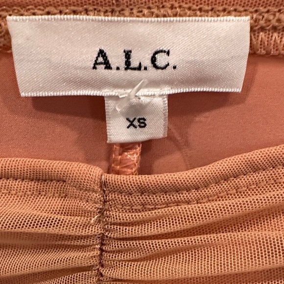 ALC Ruched Tan Top - Picture 9 of 12